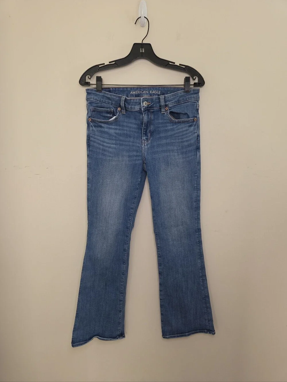 Women's American Eagle Outfitters Kick Boot Jeans Sz 8 Short